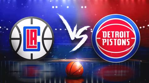 Clippers vs Pistons » Odds, Picks & Predictions + Stats .
